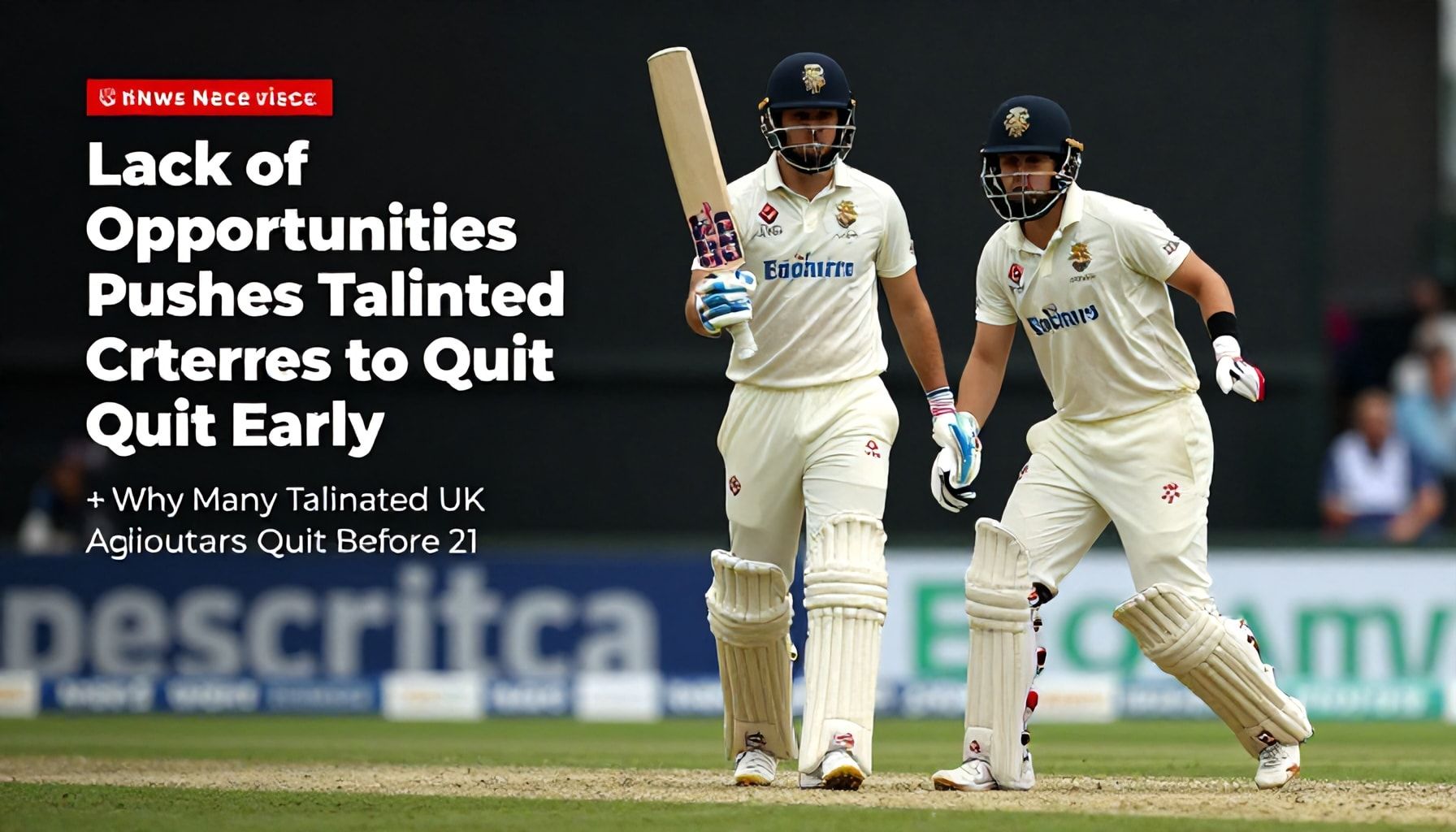 Lack of Opportunities Pushes Talented Cricketers to Quit Early