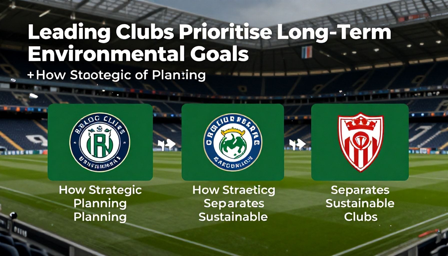 Leading Clubs Prioritise Long-Term Environmental Goals
