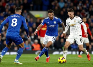 Leicester host Manchester United in Premier League clash tonight