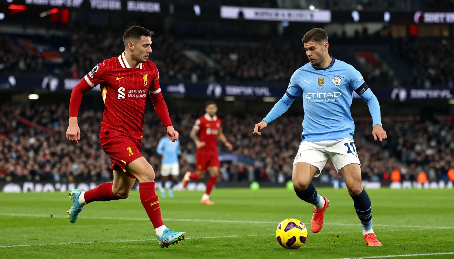 Liverpool and Manchester City Lock Horns in Vital Premier League Encounter