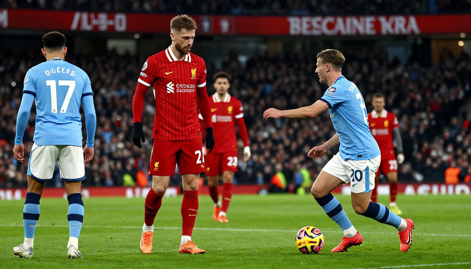 Liverpool Faces Pep's Selected Squad in Tonight's Clash