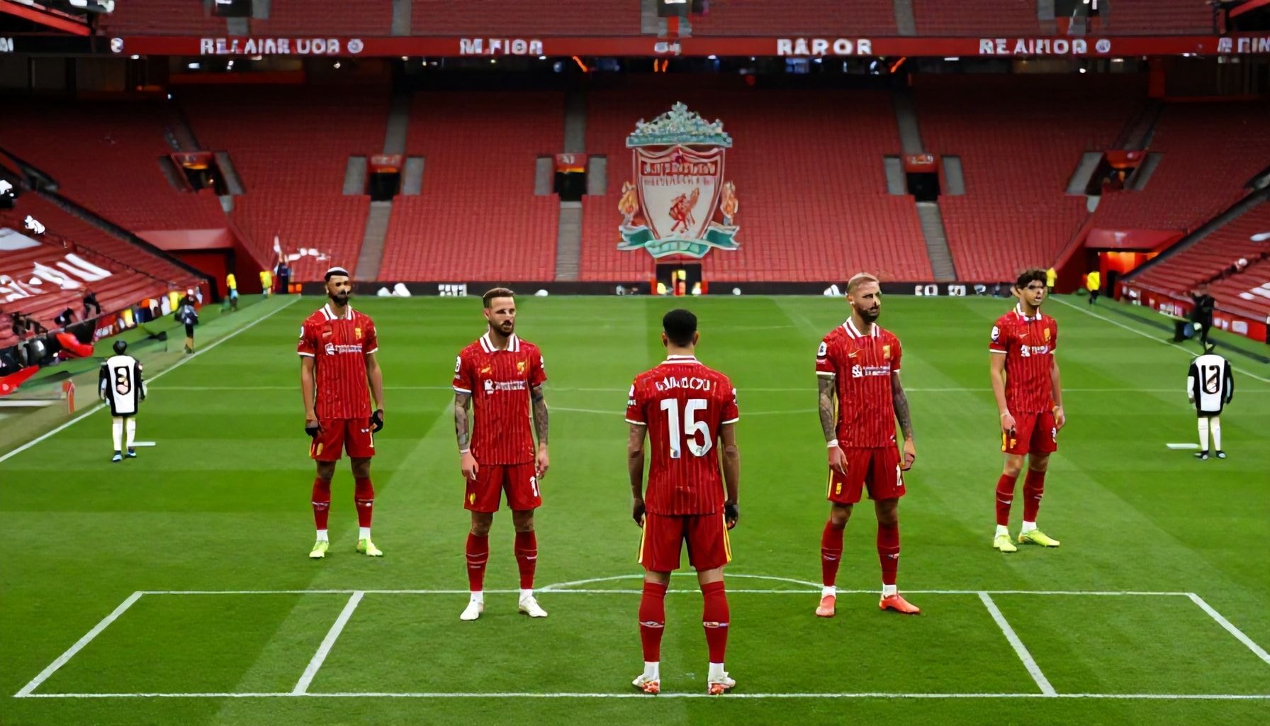Liverpool FC Faces Fulham with Key Players in Starting Lineup