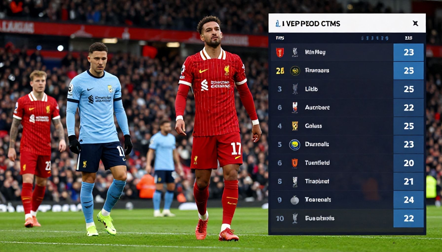 Liverpool Finishes Second Despite Late Setback