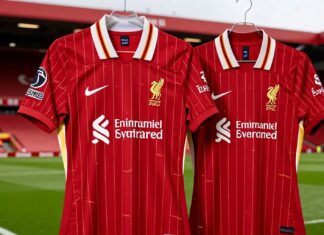 Liverpool Unveil Bold 2025/26 Home Shirt