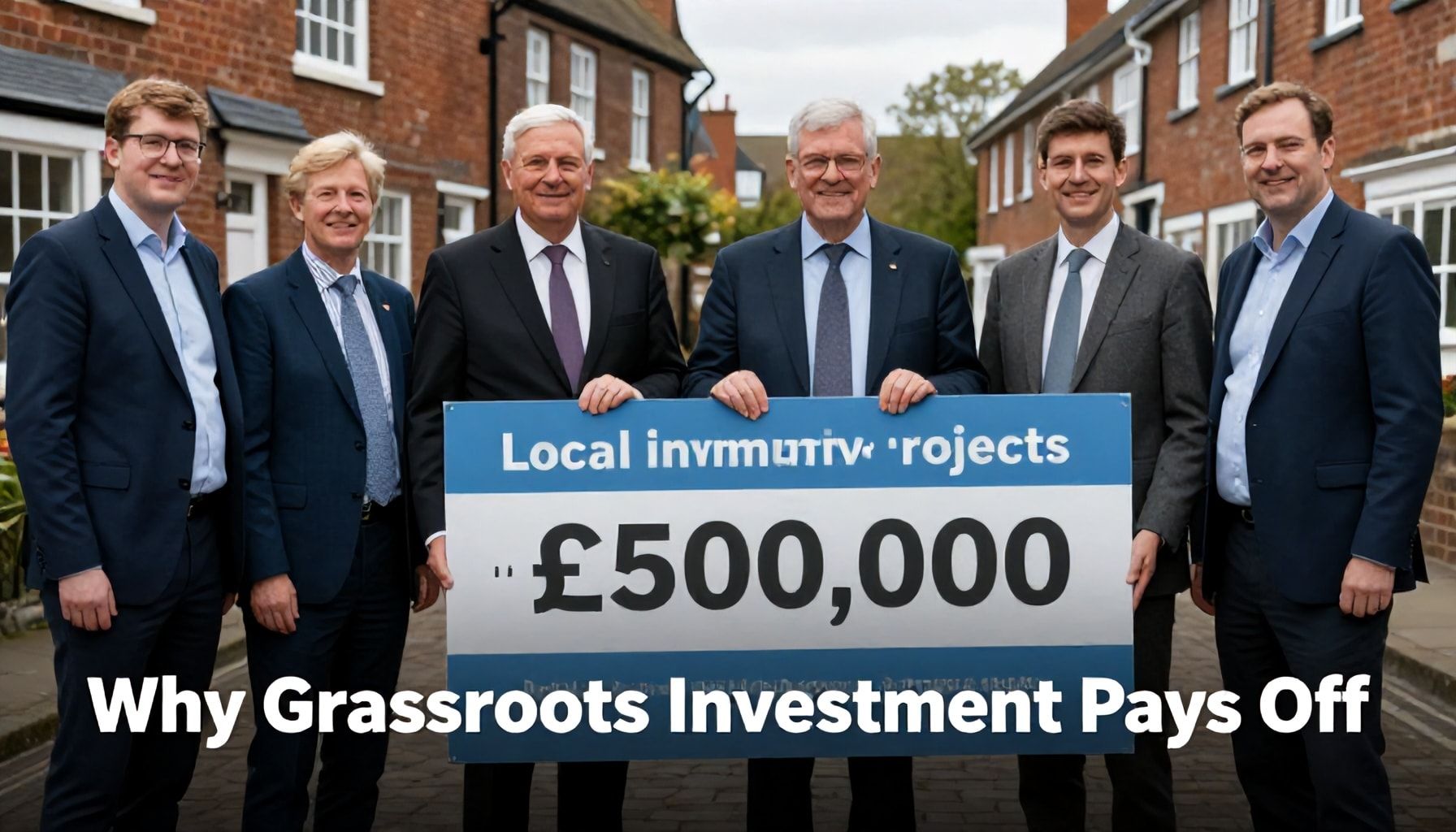 Local investors inject £500,000 into community projects