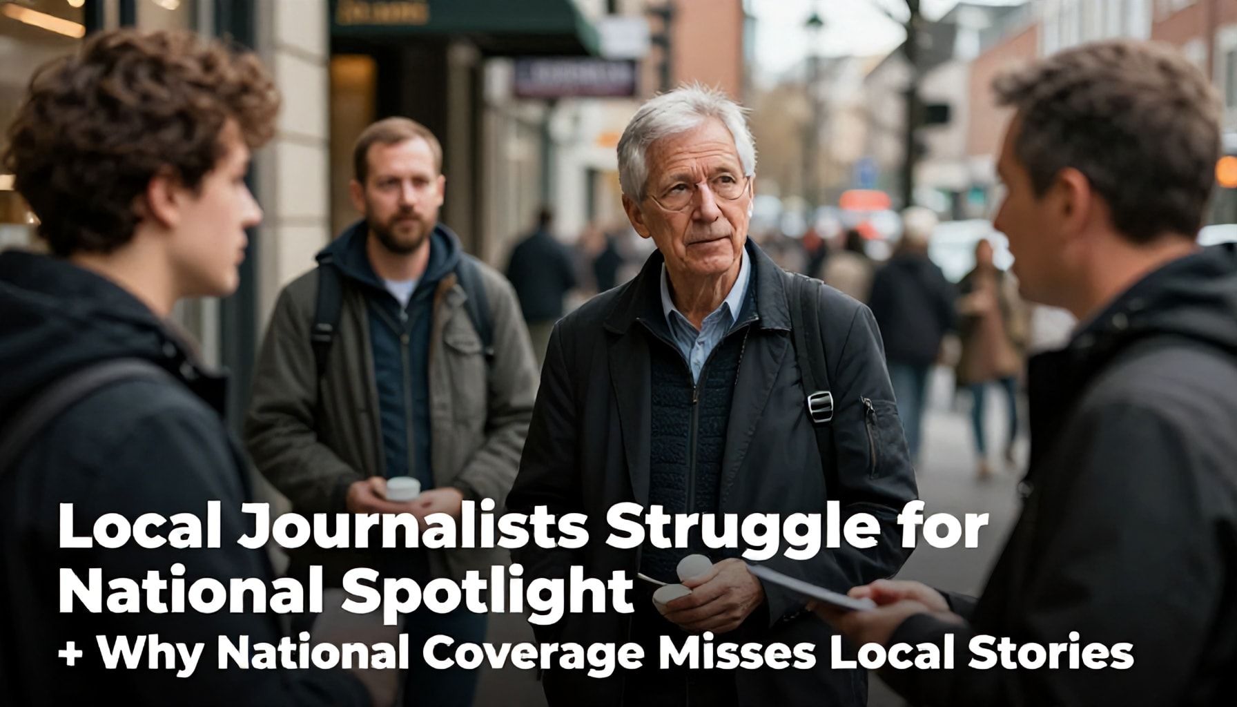 Local Journalists Struggle for National Spotlight