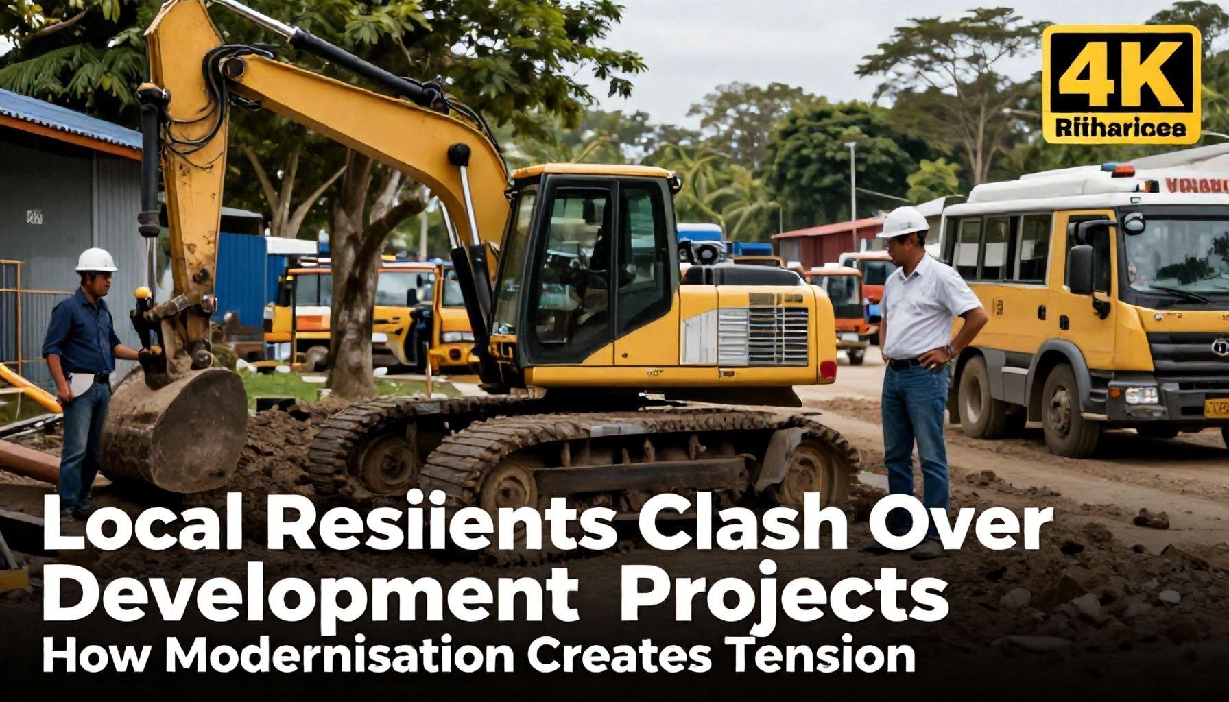 Local Residents Clash Over Development Projects