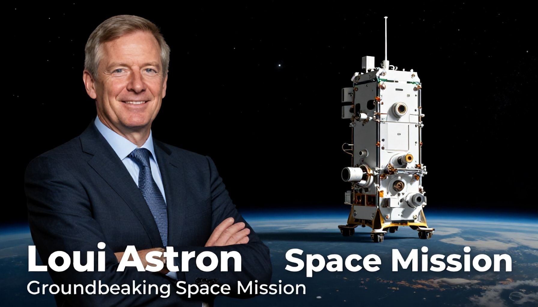 Loui Astron Sets Date for Groundbreaking Space Mission