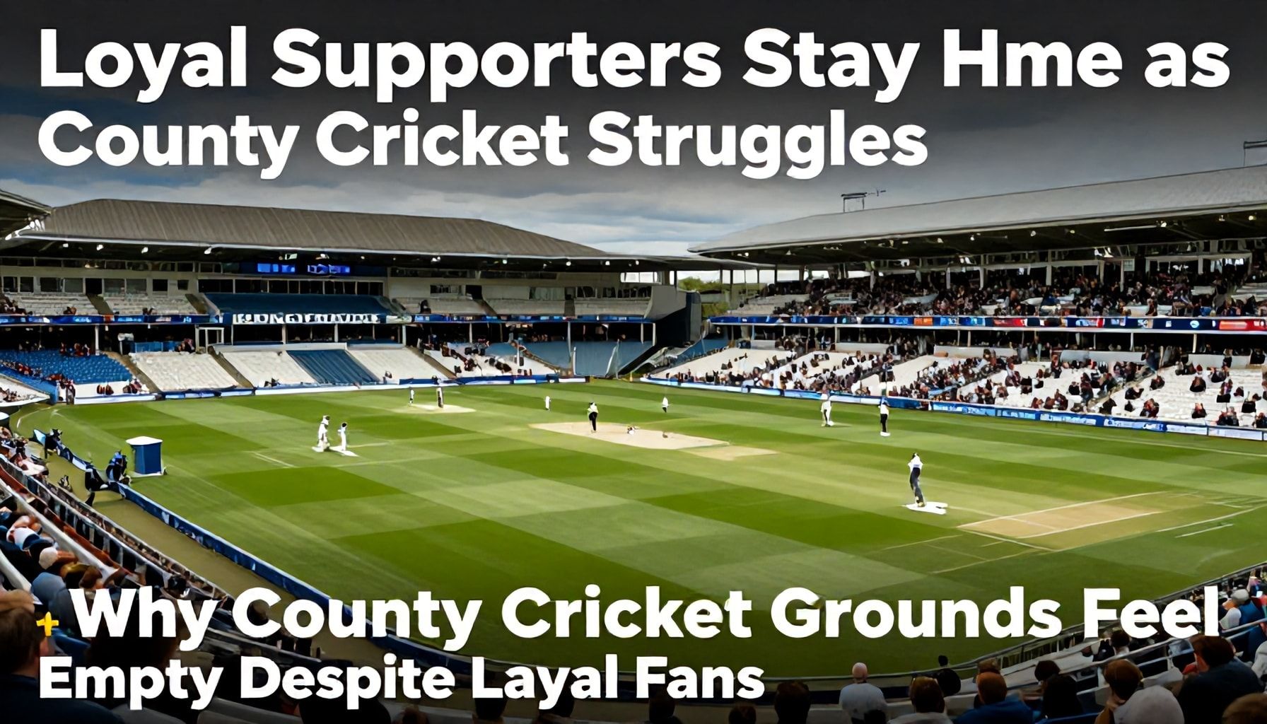 Loyal Supporters Stay Home as County Cricket Struggles