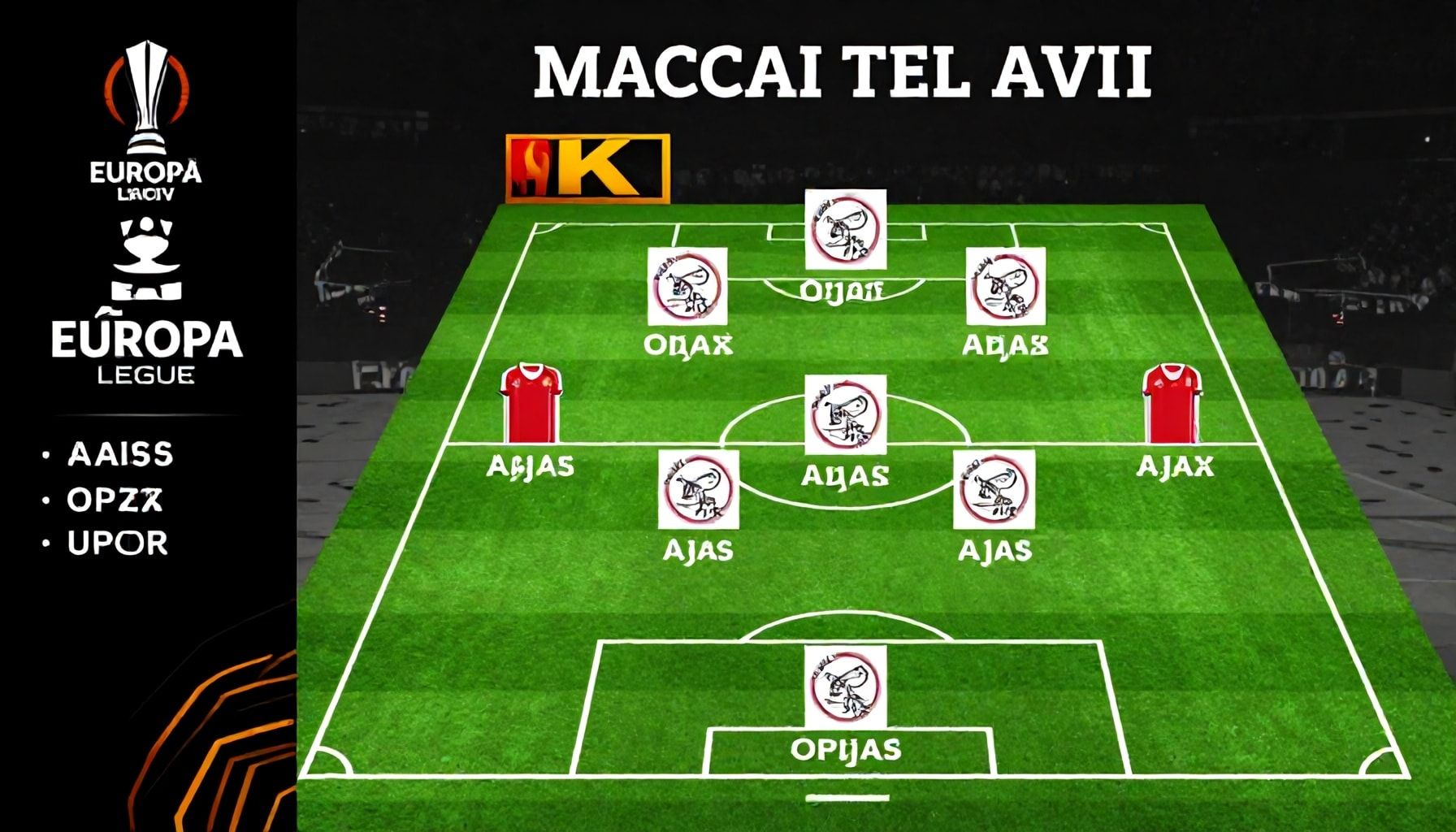 Maccabi Tel Aviv Aims to Upset Ajax in Tonight's Europa League Match