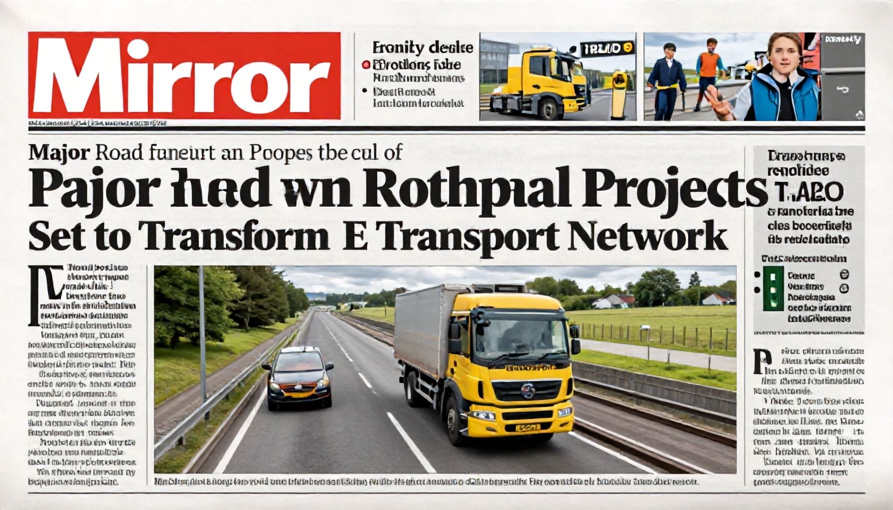 Major Road and Rail Projects Set to Transform UK Transport Network