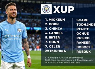 Man City and Tottenham announce lineups for Saturday’s clash
