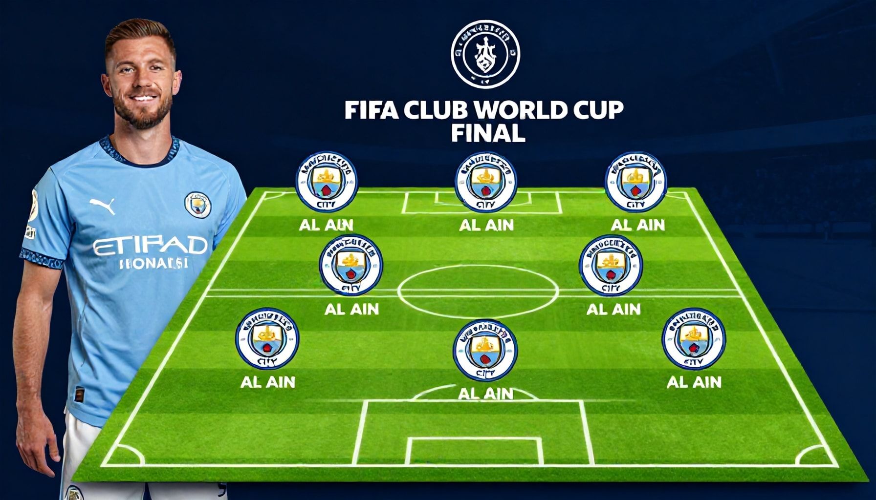 Manchester City Set to Clash with Al Ain in FIFA Club World Cup Final