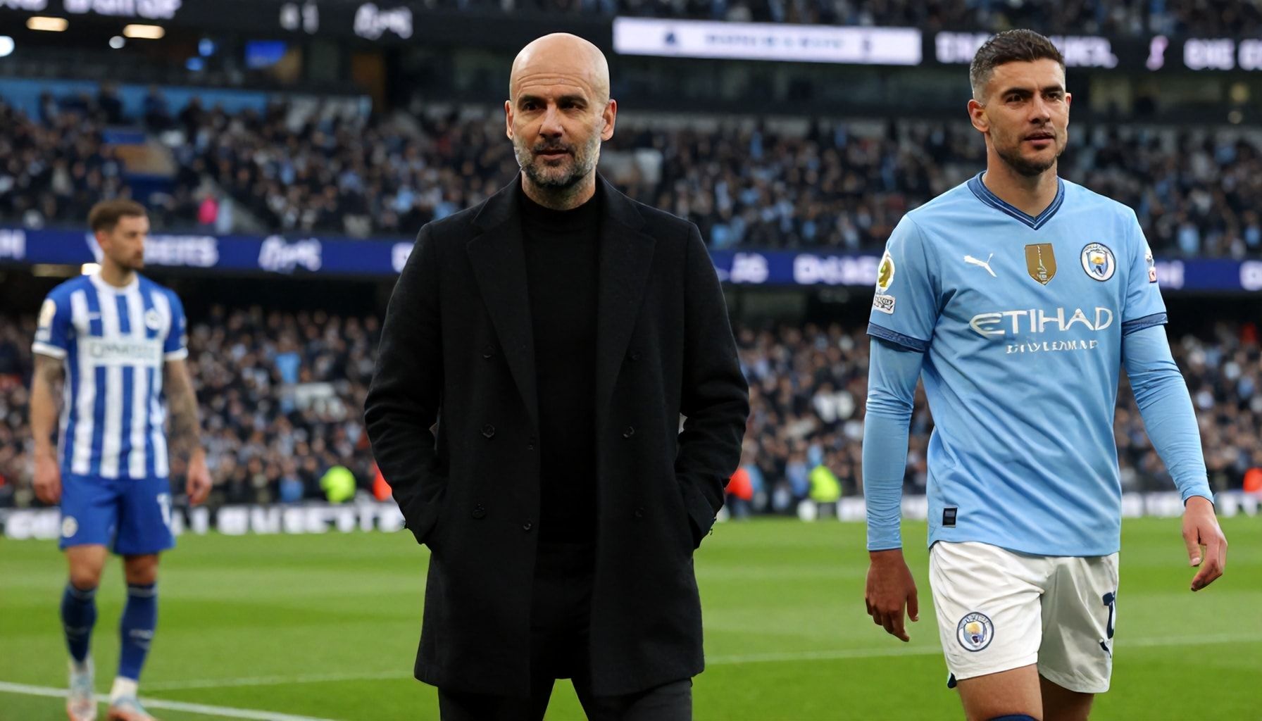 Manchester City's Pep Guardiola Sets Sights on Brighton & Hove Albion Victory