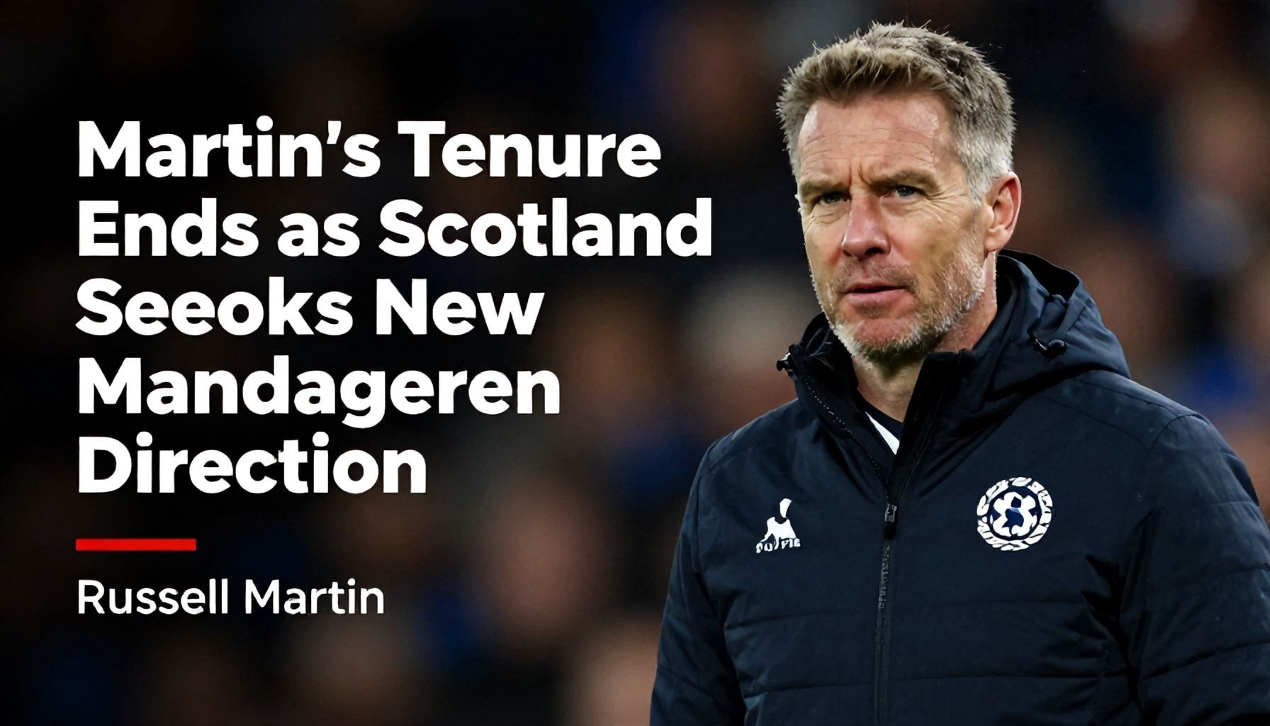 Martin's Tenure Ends as Scotland Seeks New Managerial Direction