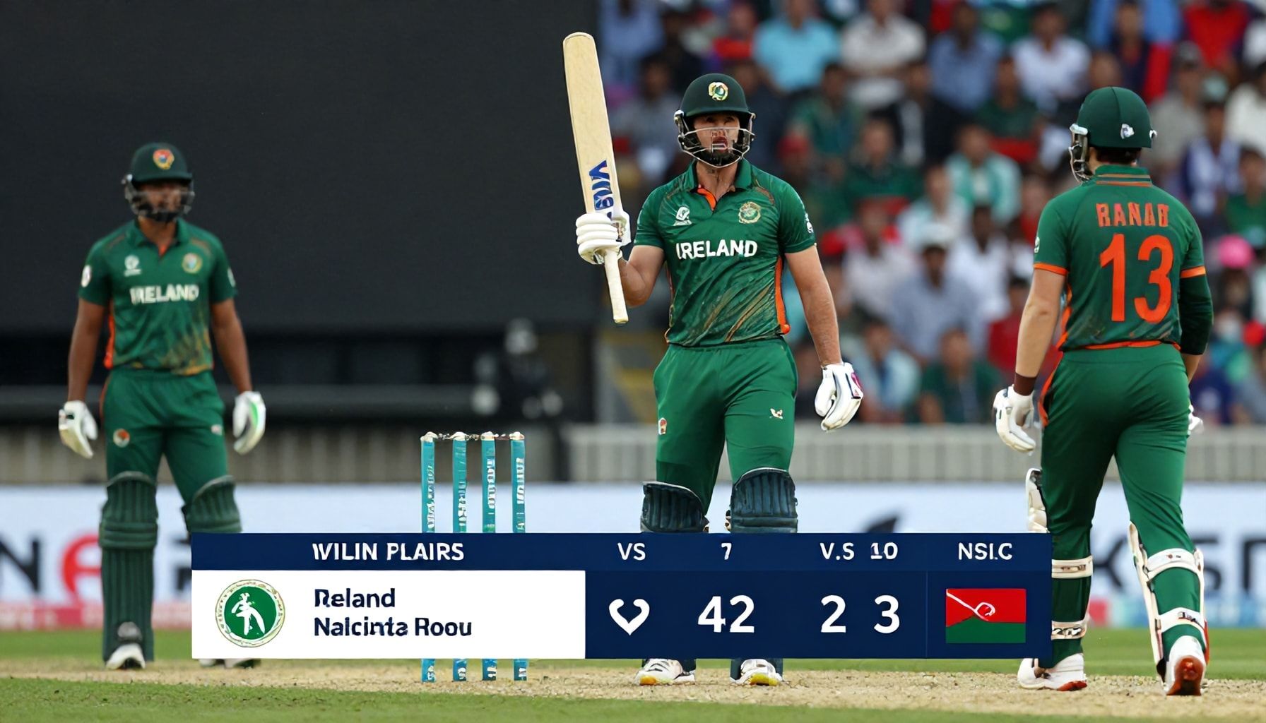 Match Highlights: Ireland Outplays Bangladesh in T20 Clash