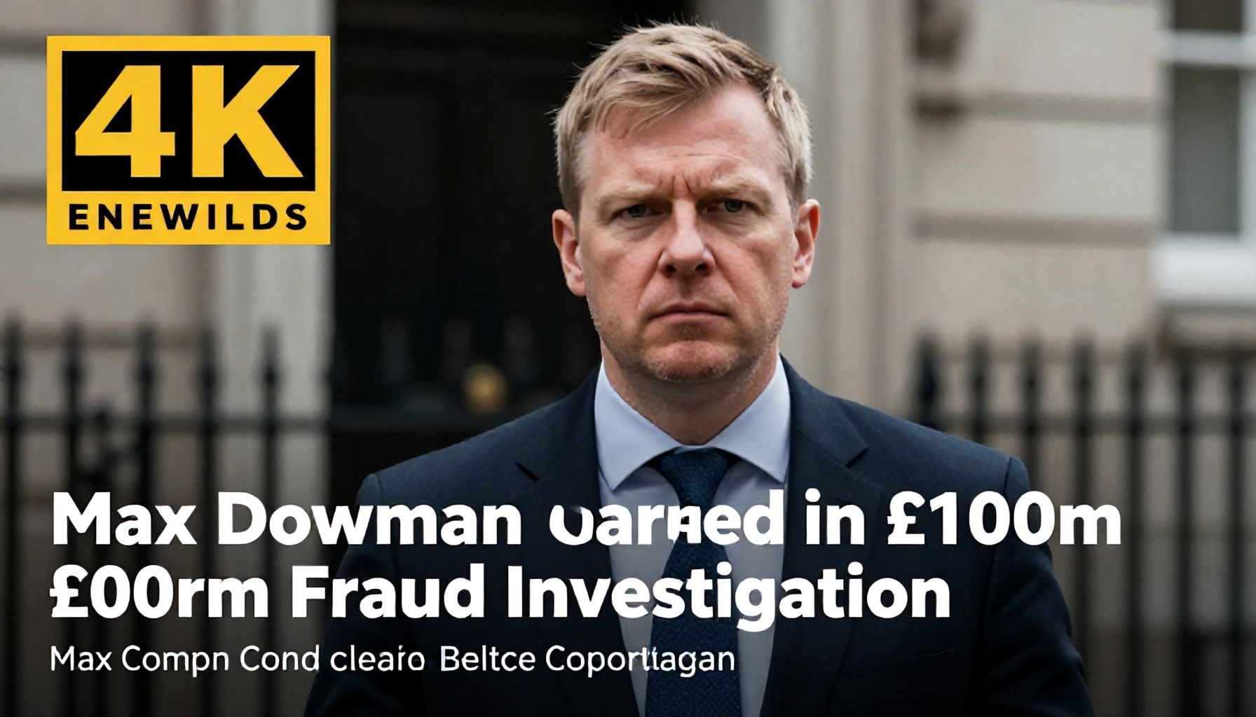 Max Dowman Charged in £100m Fraud Investigation