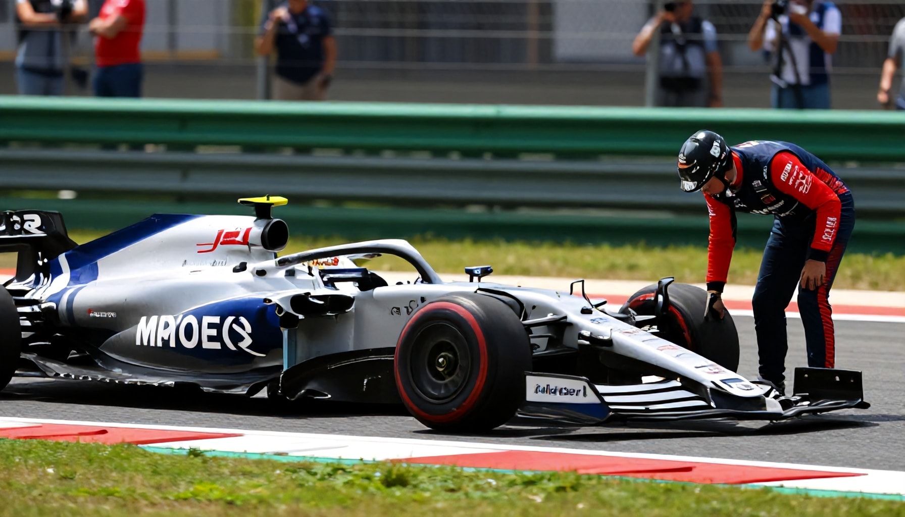 Mazepin's Imola collision results in 2023 grid penalty