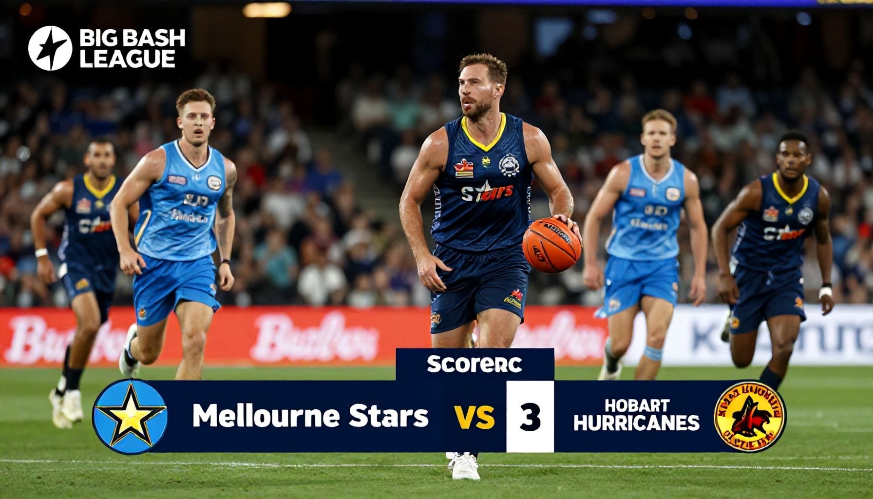 Melbourne Stars Dominate in Big Bash League Clash