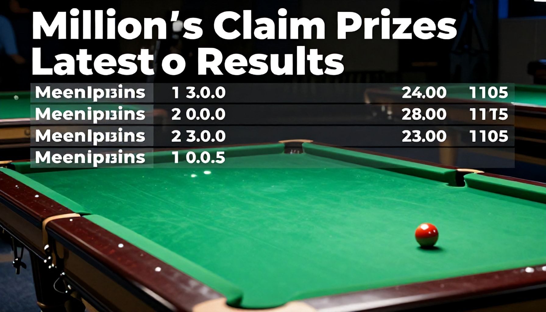 Millions Claim Prizes in Latest Pool Results