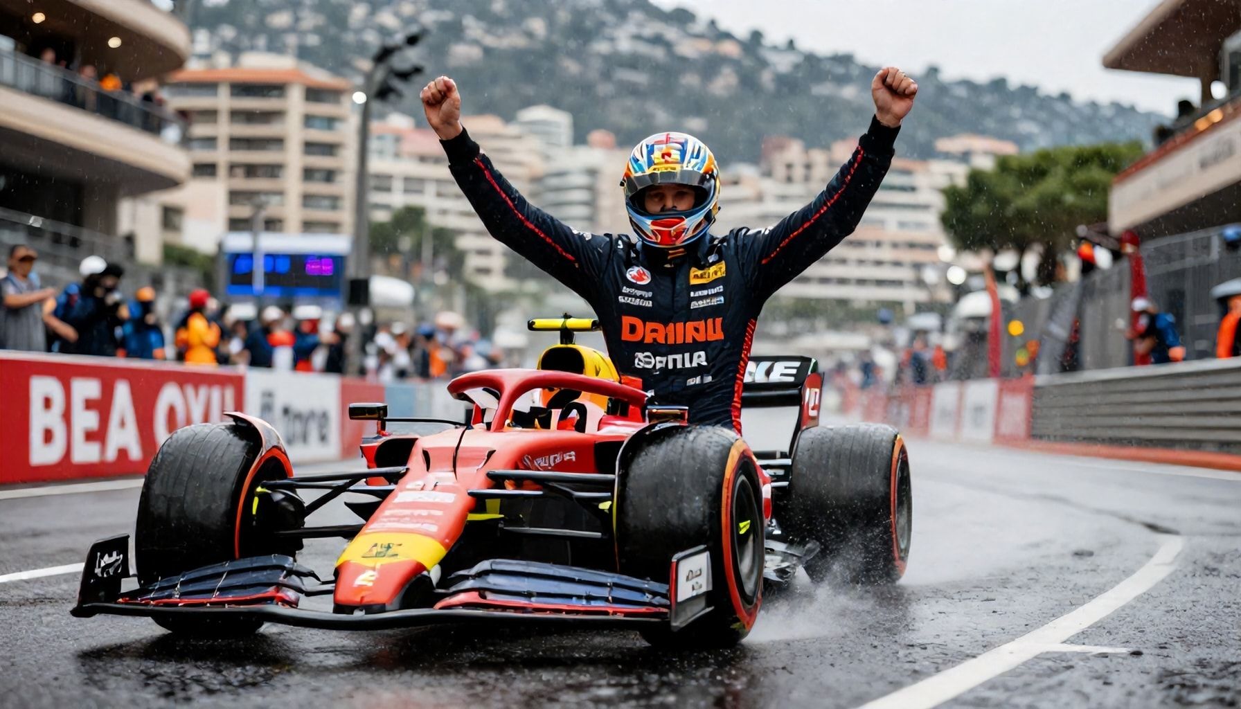 Monaco Grand Prix: Verstappen Triumphs Amidst Rain and Chaos