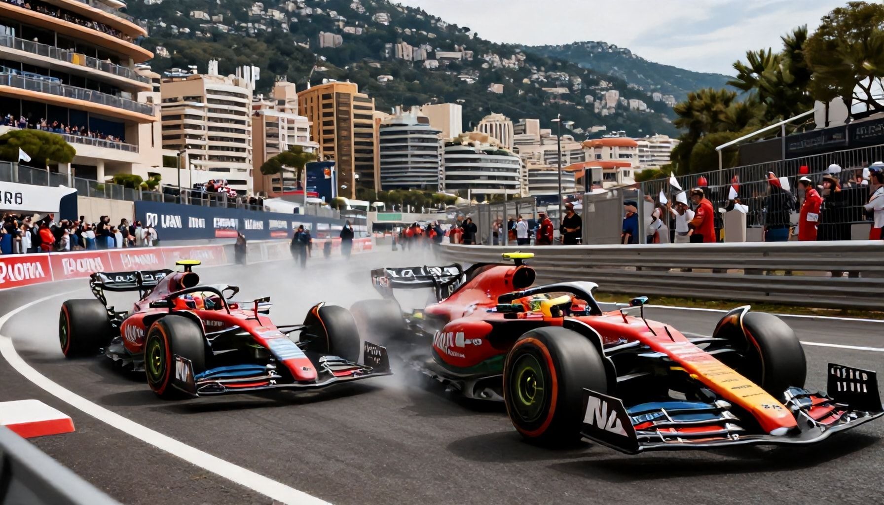Monaco Grand Prix Witnesses Explosive Driver Confrontation*