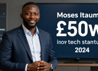 Moses Itauoma secures £50m investment for tech startup in 2024