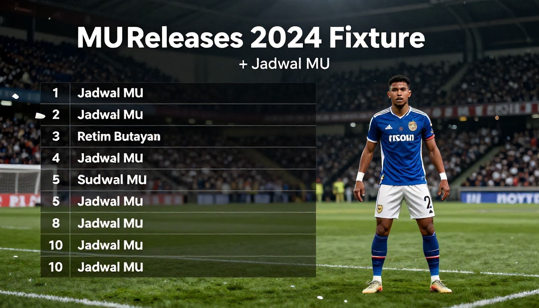 MU Releases 2024 Fixture List