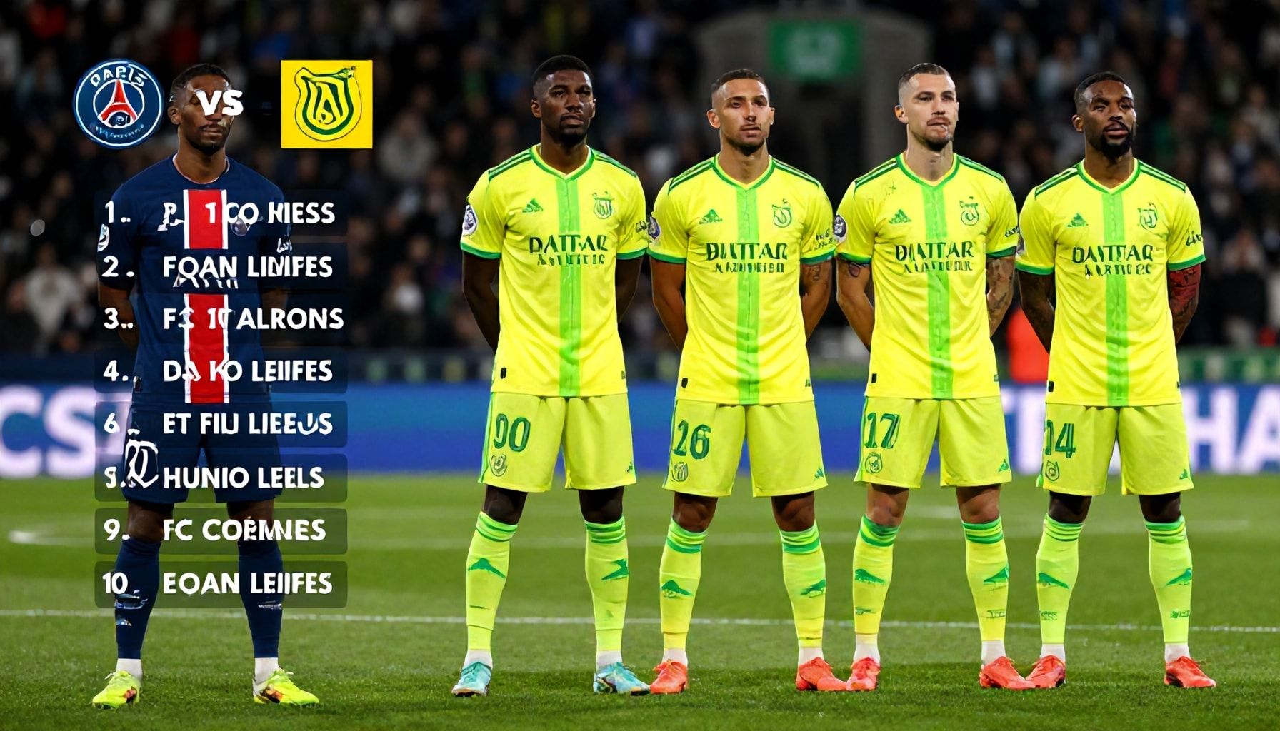Nantes' Midfield Maestros Ready to Challenge PSG's Core