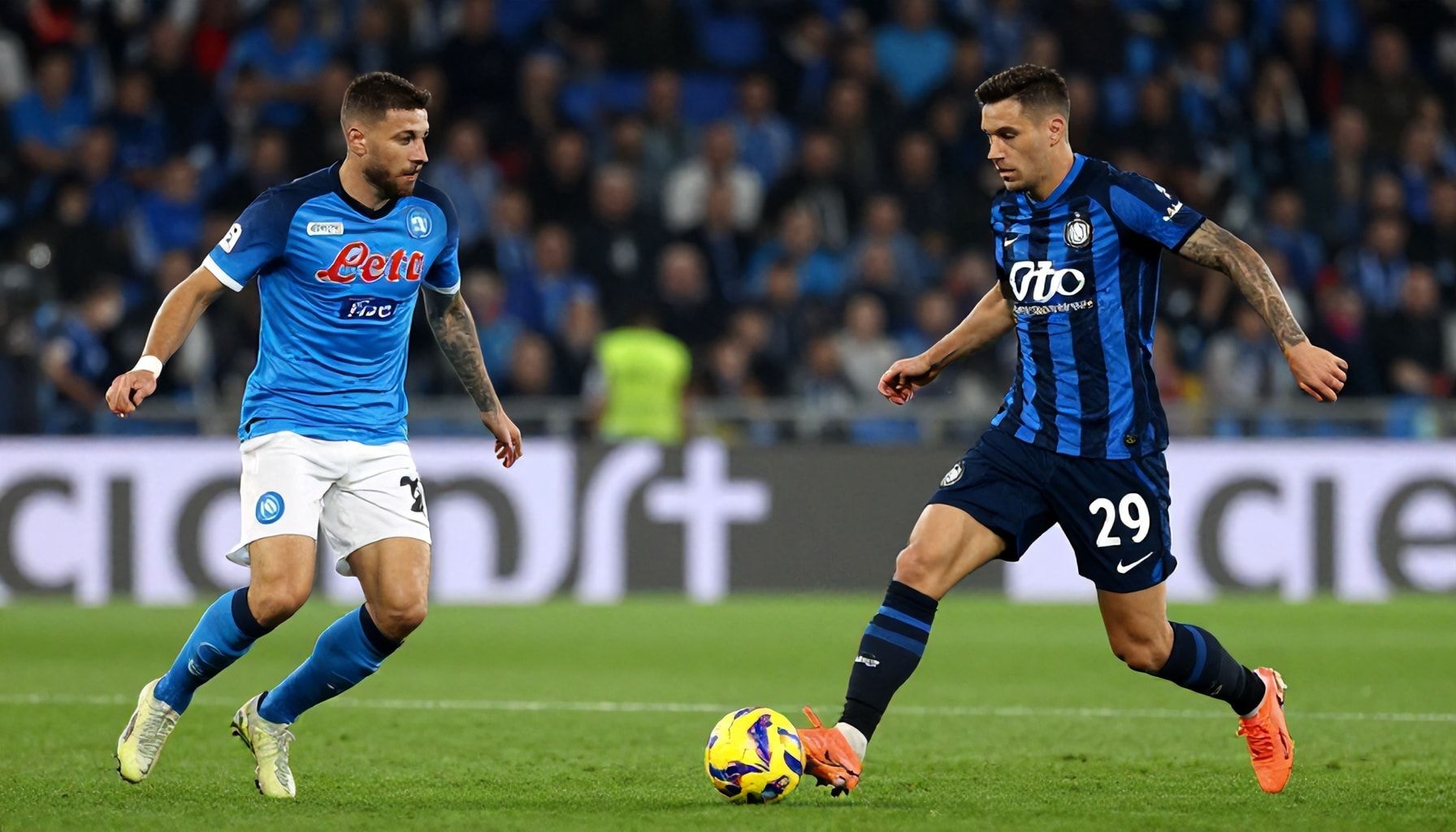 Napoli and Inter Milan Battle for Championship Position