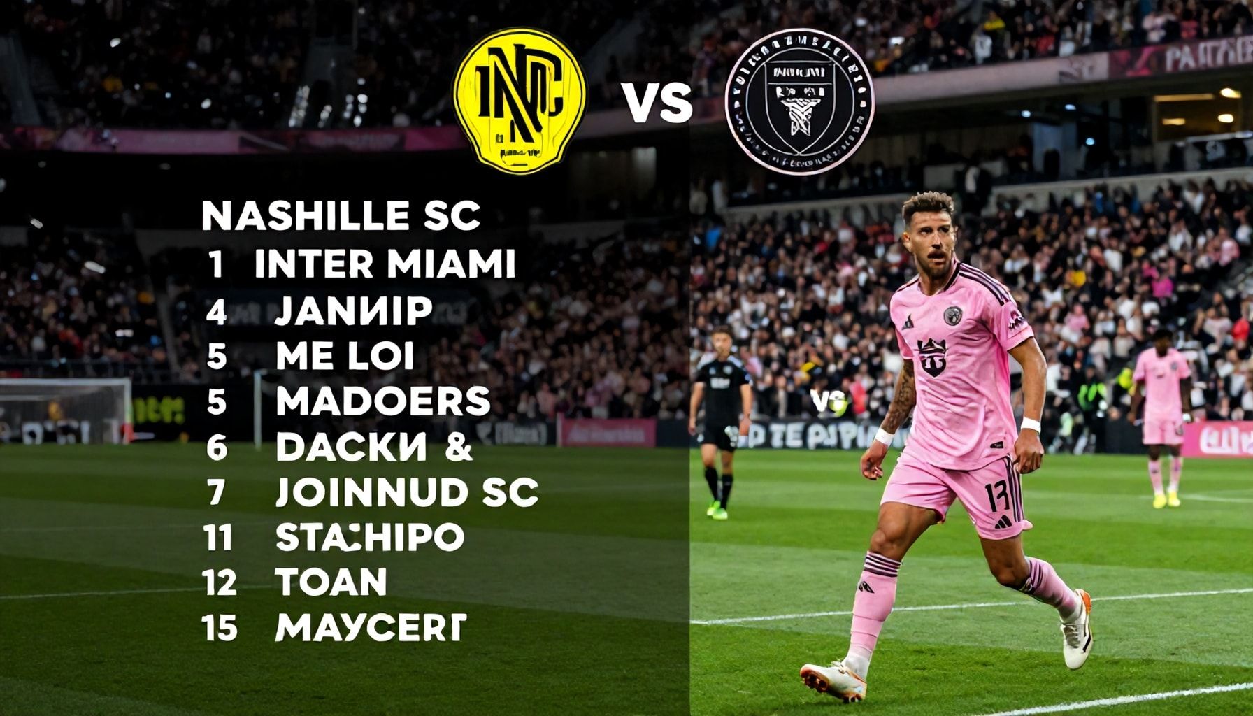 Nashville SC and Inter Miami Prepare for High-Stakes Encounter