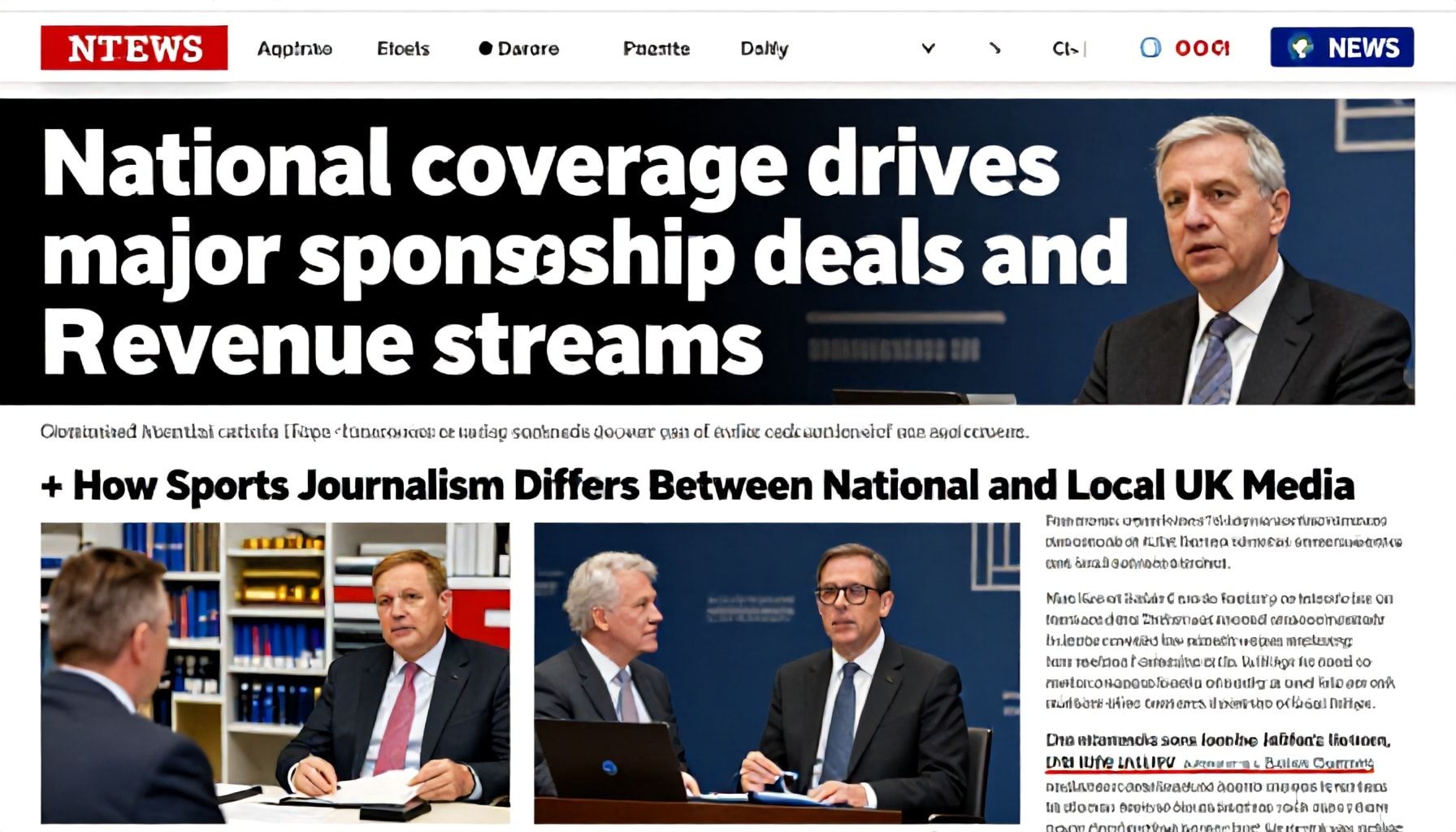National coverage drives major sponsorship deals and revenue streams