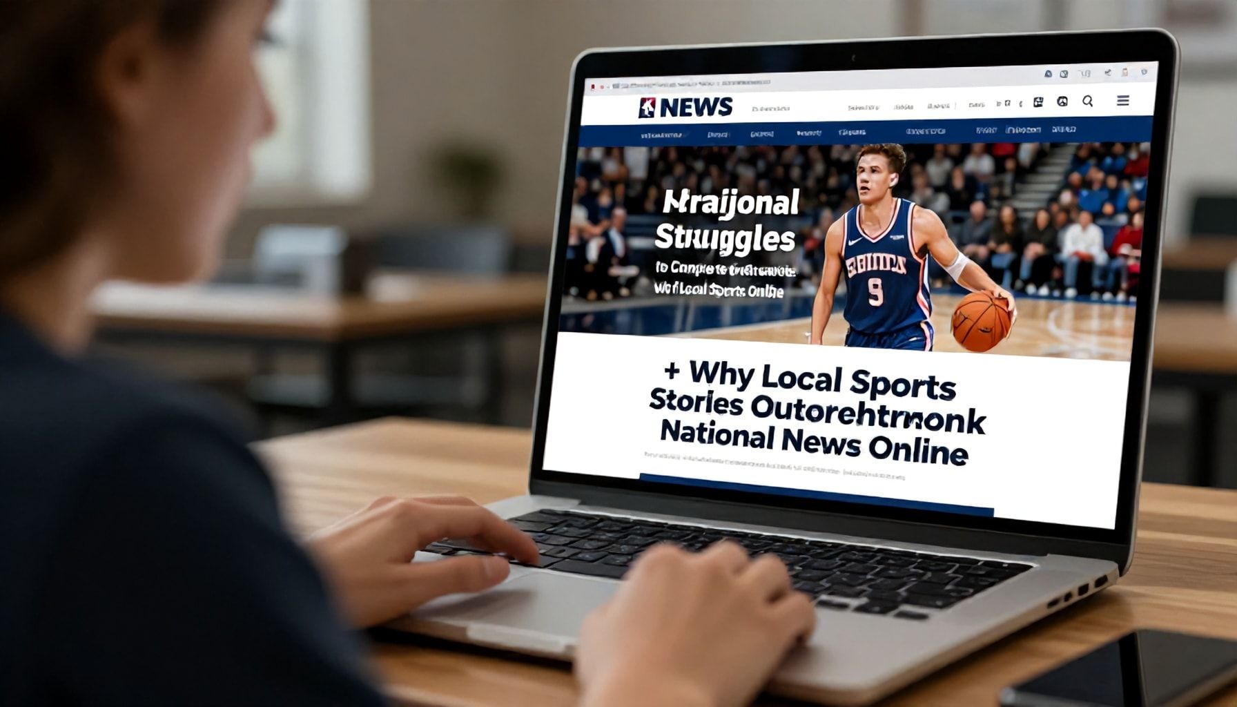 National News Struggles to Compete with Local Sports Online