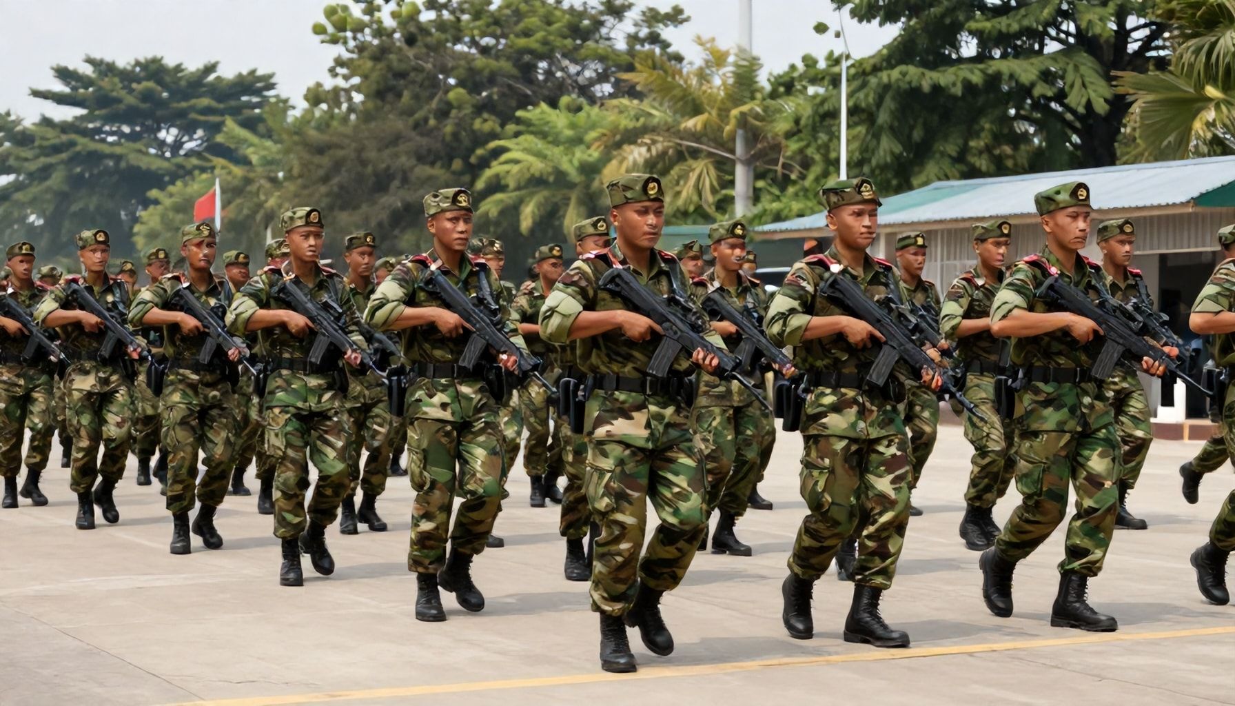 Nationwide Military Drills Commence