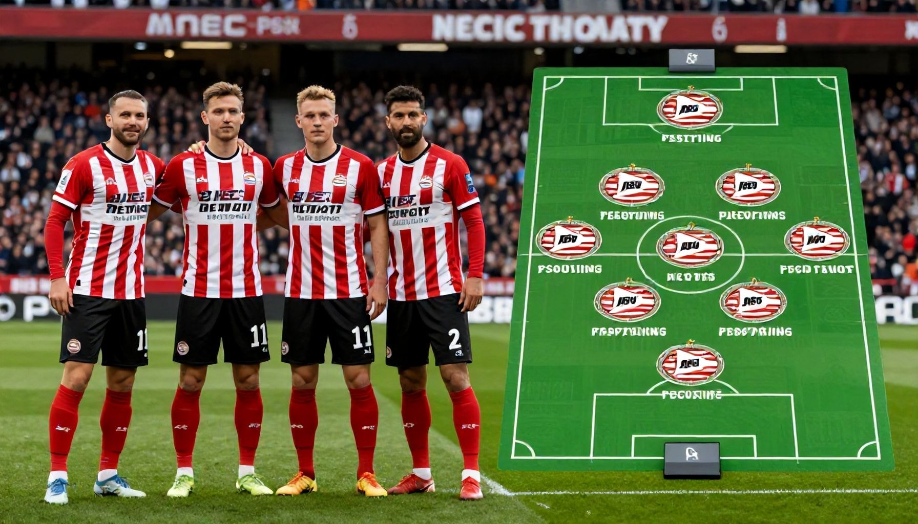 NEC and PSV finalise teams for crucial encounter