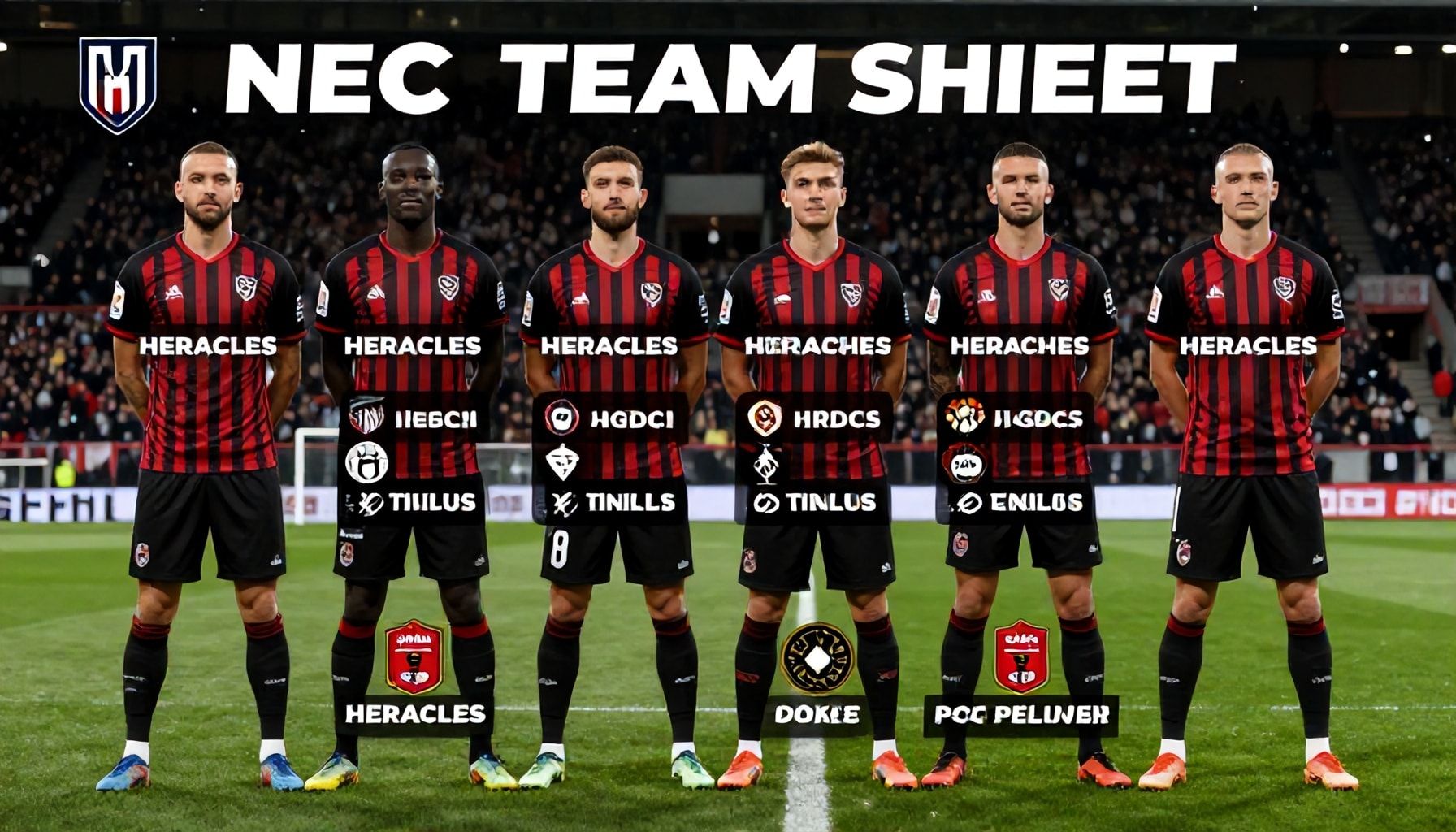 NEC Clash: Heracles Confirm Final Team Sheet