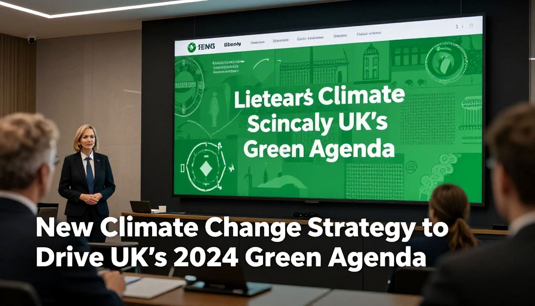 New Climate Change Strategy to Drive UK's 2024 Green Agenda