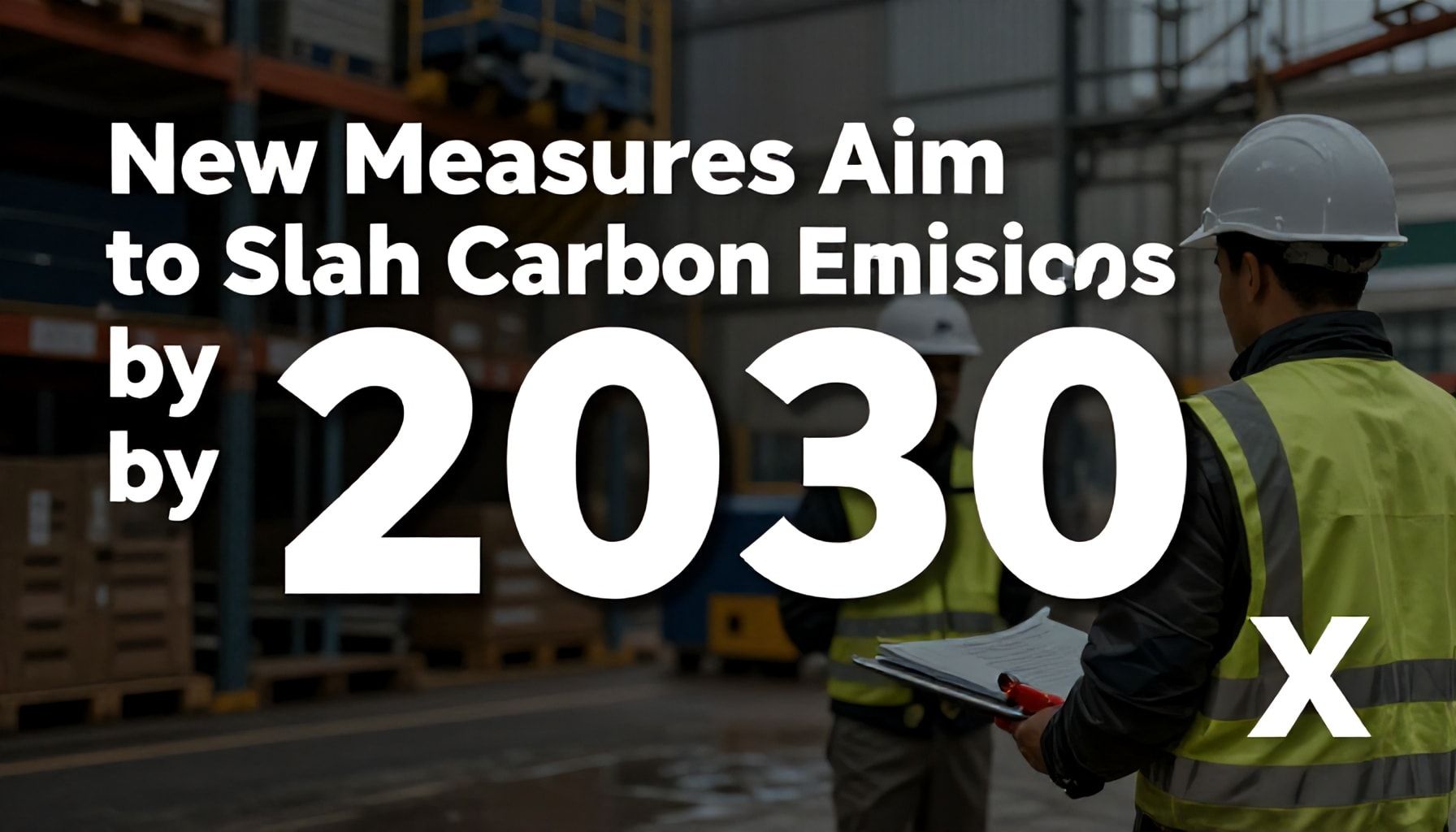 New Measures Aim to Slash Carbon Emissions by 2030