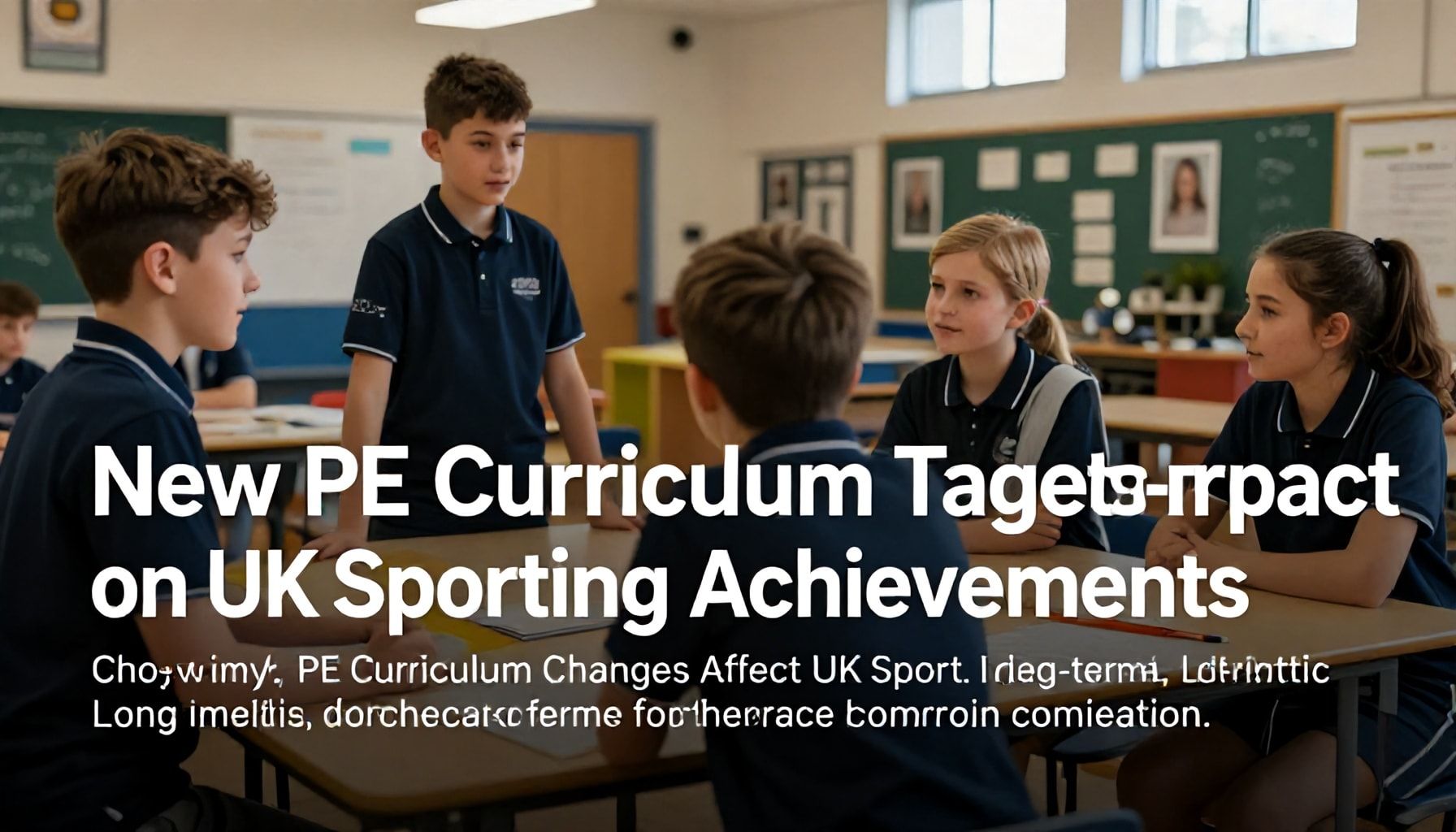 New PE Curriculum Targets Long-Term Impact on UK Sporting Achievements
