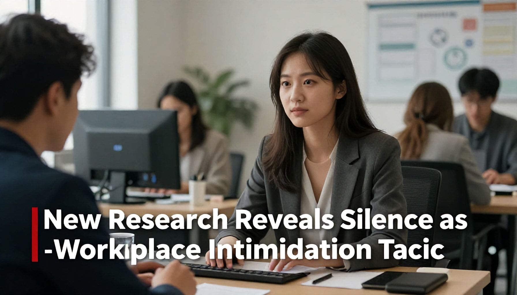 New Research Reveals Silence as Workplace Intimidation Tactic