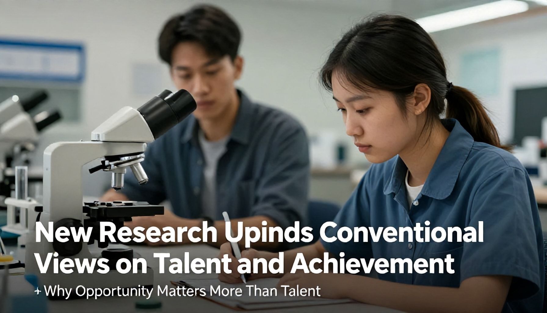 New Research Upends Conventional Views on Talent and Achievement