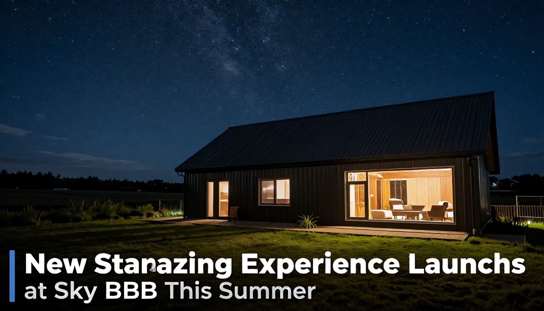 New Stargazing Experience Launches at Sky B&B This Summer