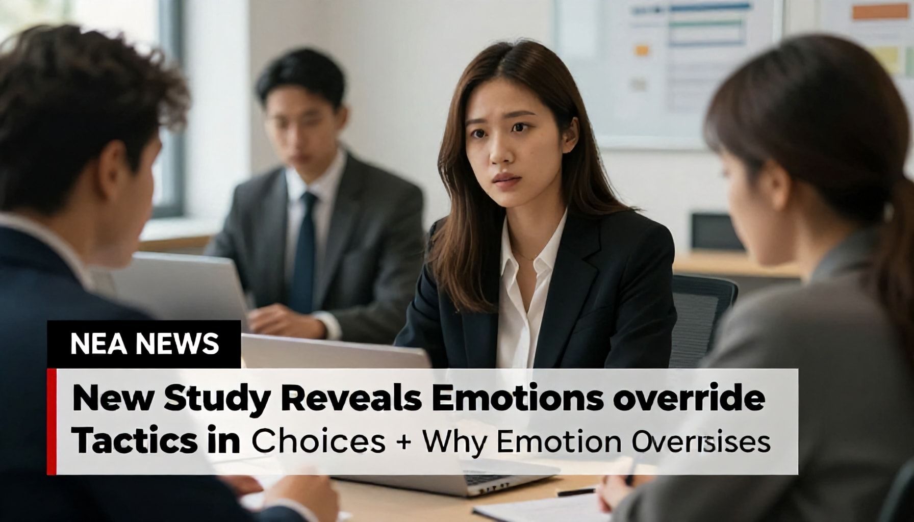 New Study Reveals Emotions Override Tactics in Choices