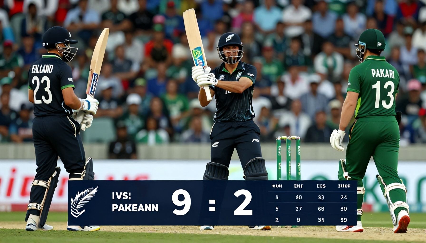 New Zealand Clinches Thrilling 62-Run Victory Over Pakistan in First ODI