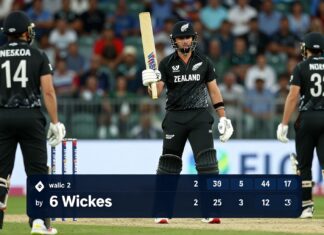 New Zealand Defeats West Indies by 6 Wickets in Thrilling T20 Clash