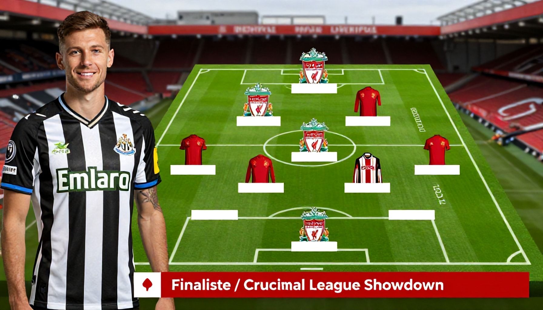 Newcastle United and Liverpool Finalise Teams Ahead of Crucial League Showdown