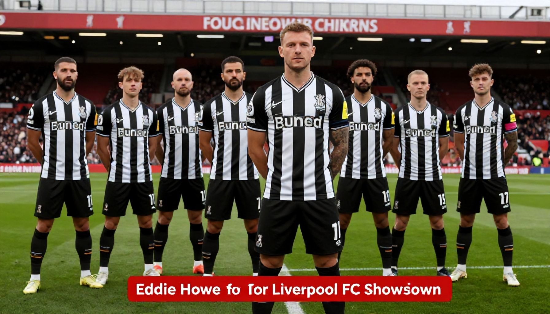Newcastle United's Eddie Howe Unveils Team for Liverpool FC Showdown