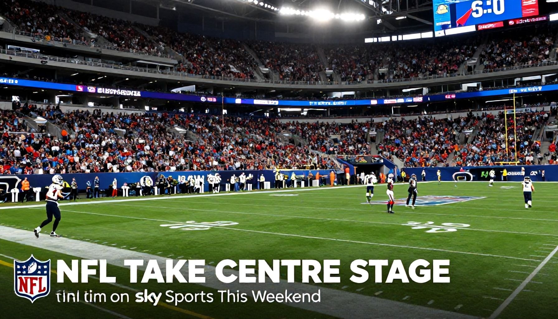 NFL Games Take Centre Stage on Sky Sports This Weekend