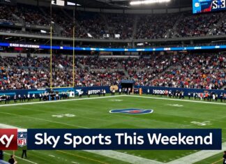NFL Games to Air on Sky Sports This Weekend