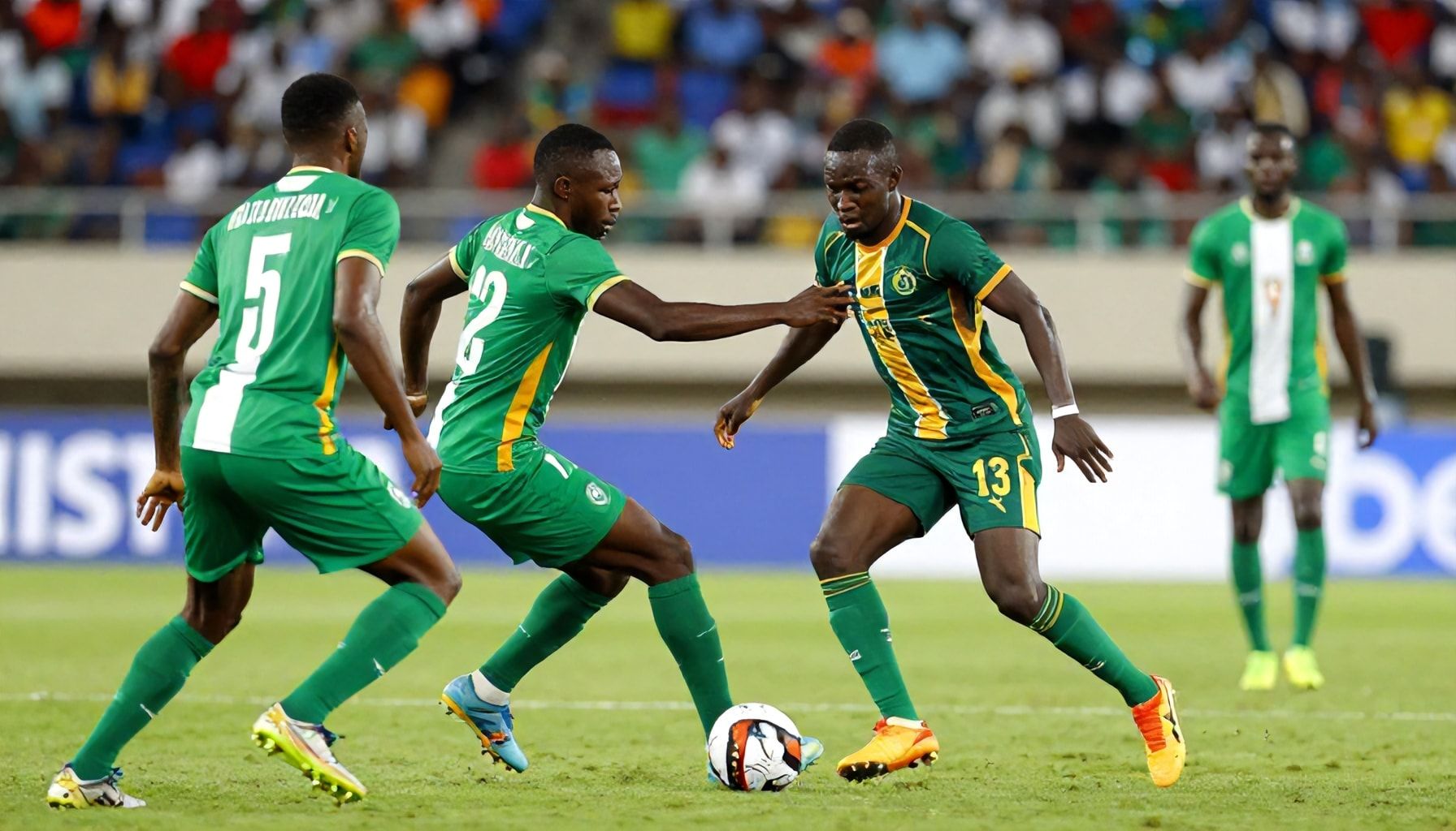 Nigerian and South African teams battle for crucial qualifier victory